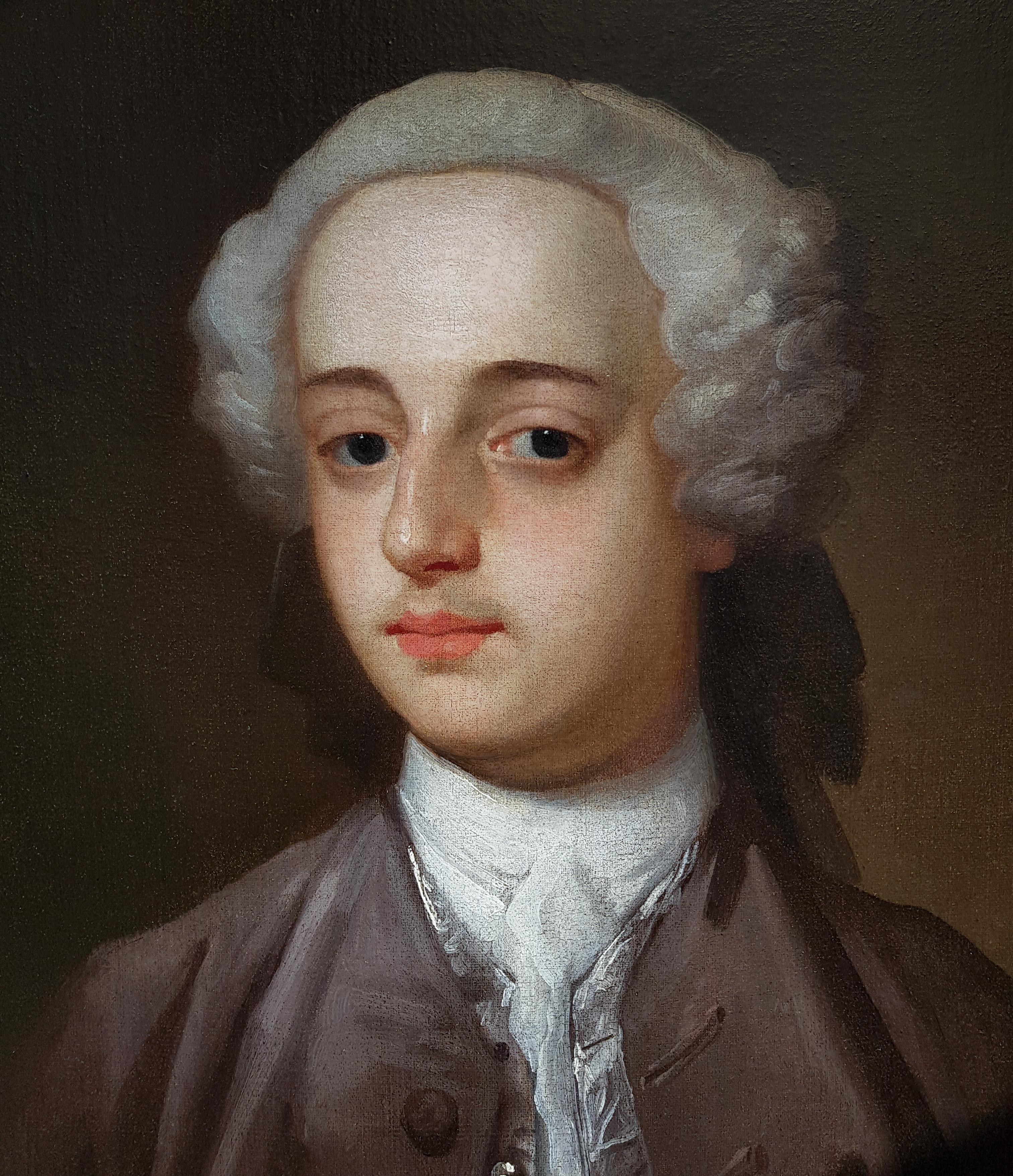 Portrait of Henry Harrington  - Old Masters Painting by (Circle of) William Hogarth