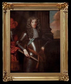 Antique Portrait of James II as Duke of York (1633-1701), Large-scale