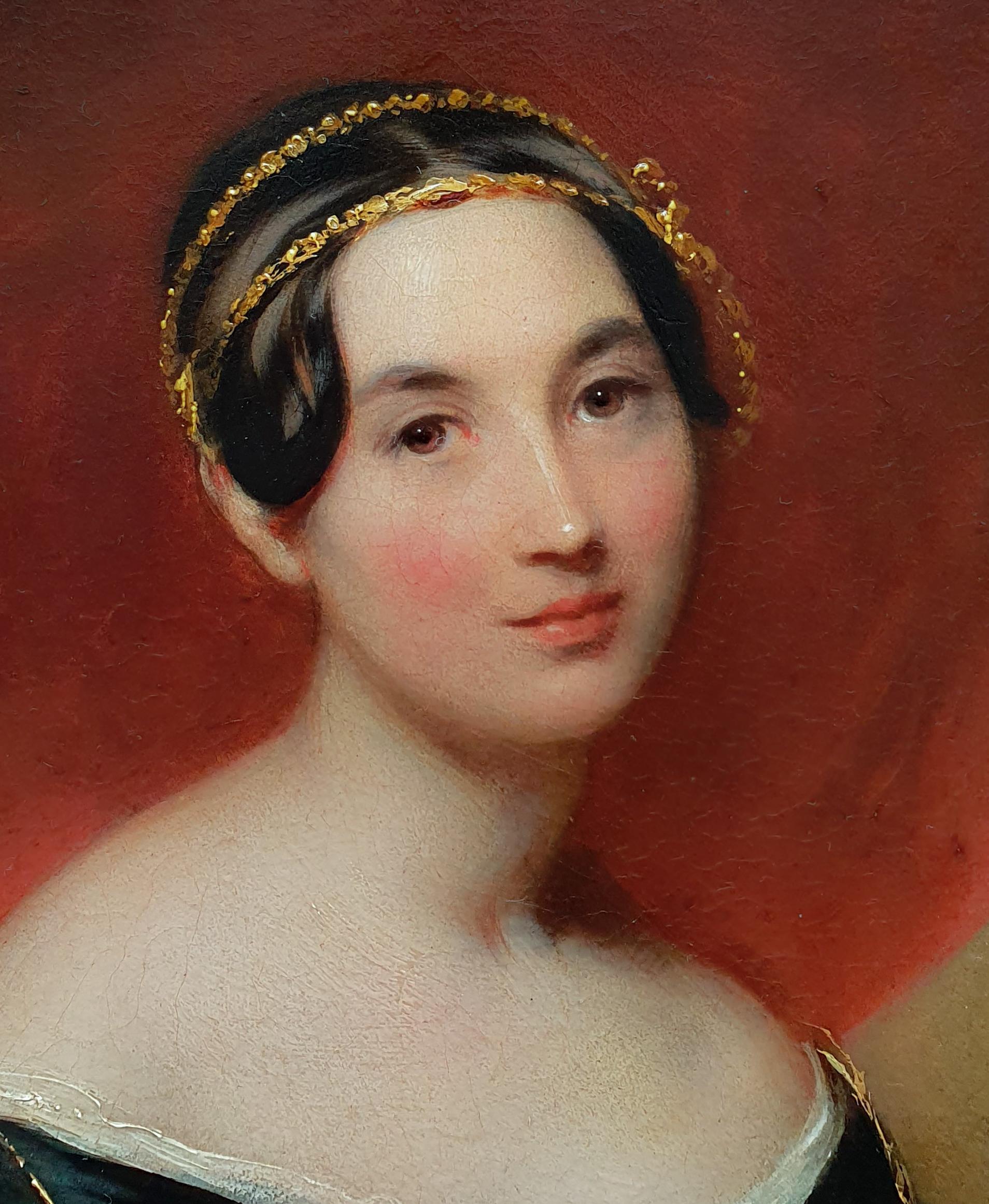 A Pair - Portrait of a Gentleman & Portrait of a Lady, circa 1836 2