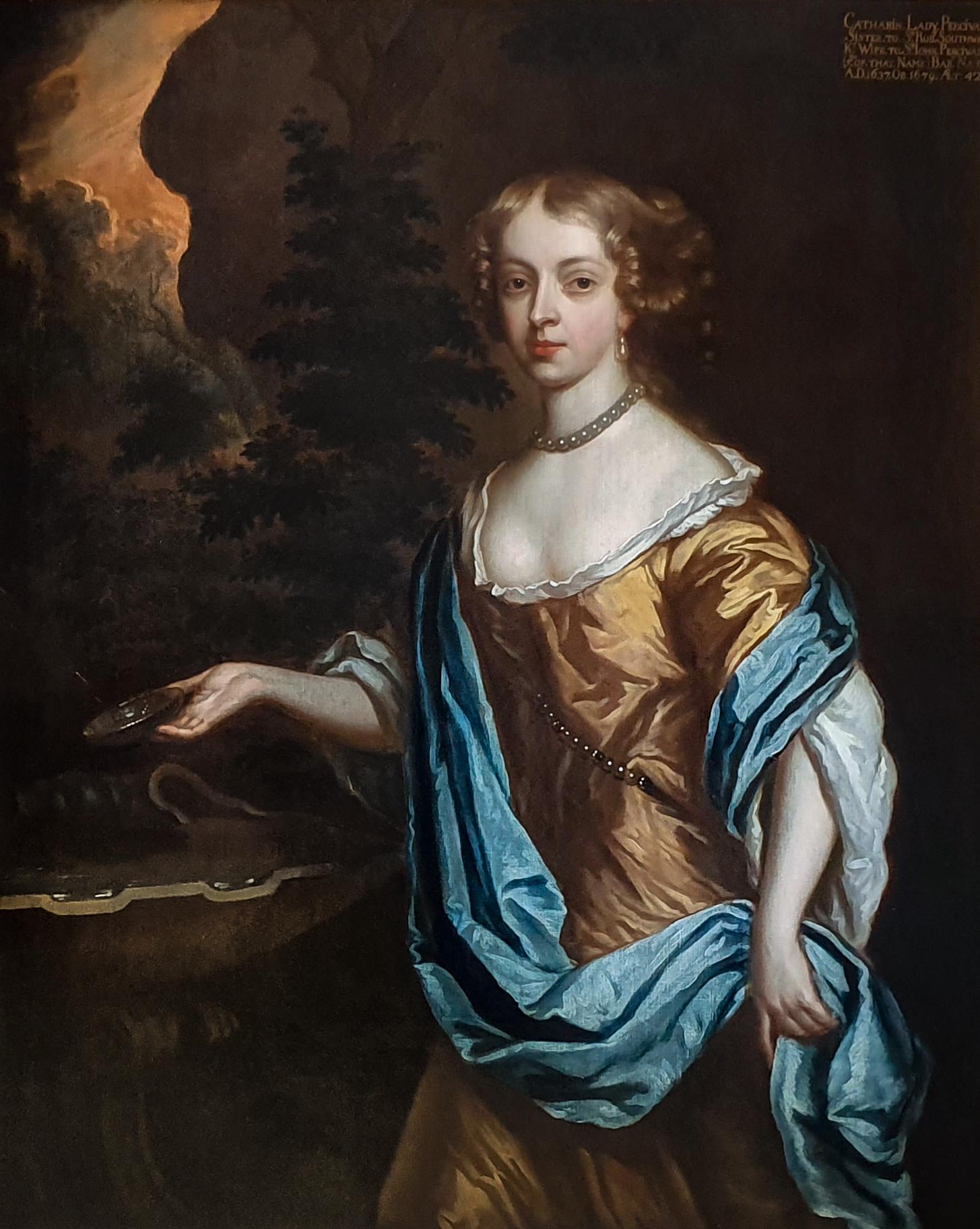 Porträt von Katharina:: Lady Perceval (1637-1679):: um 1661 1