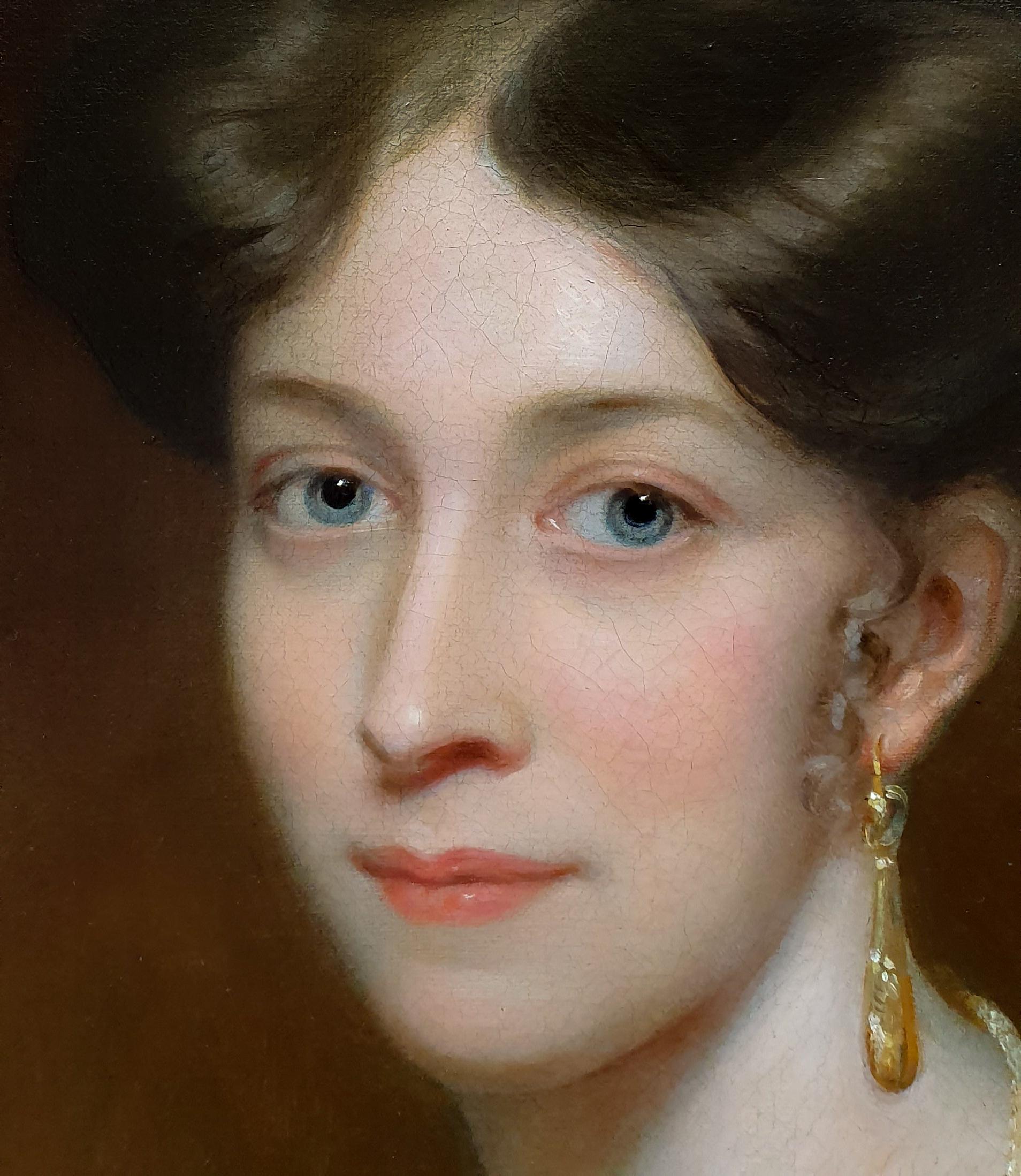 A Pair (2) Portraits Edmund Lloyd (1796-1855) and Catherine Lloyd (1808-1878) 1