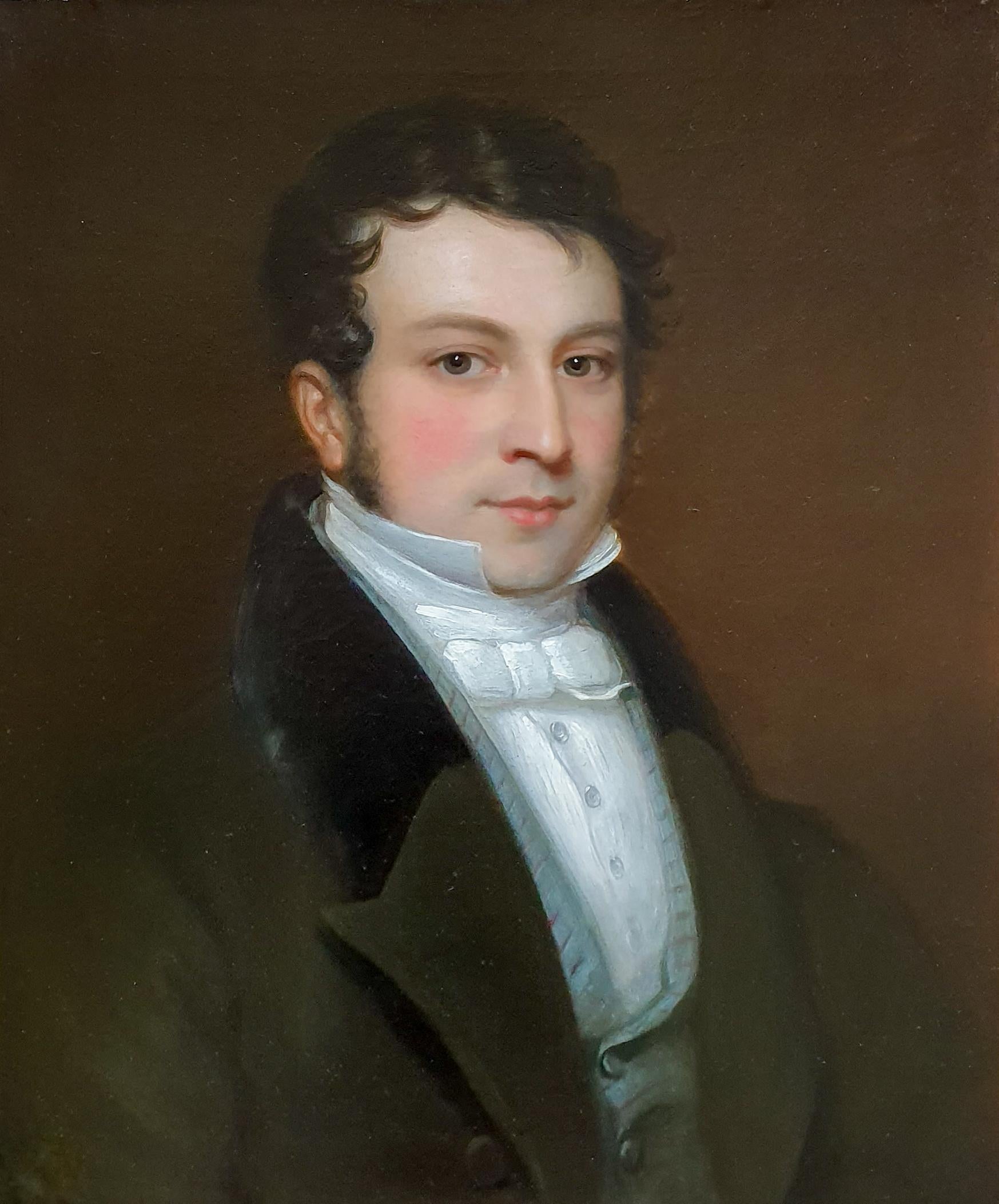 A Pair (2) Portraits Edmund Lloyd (1796-1855) and Catherine Lloyd (1808-1878) 2