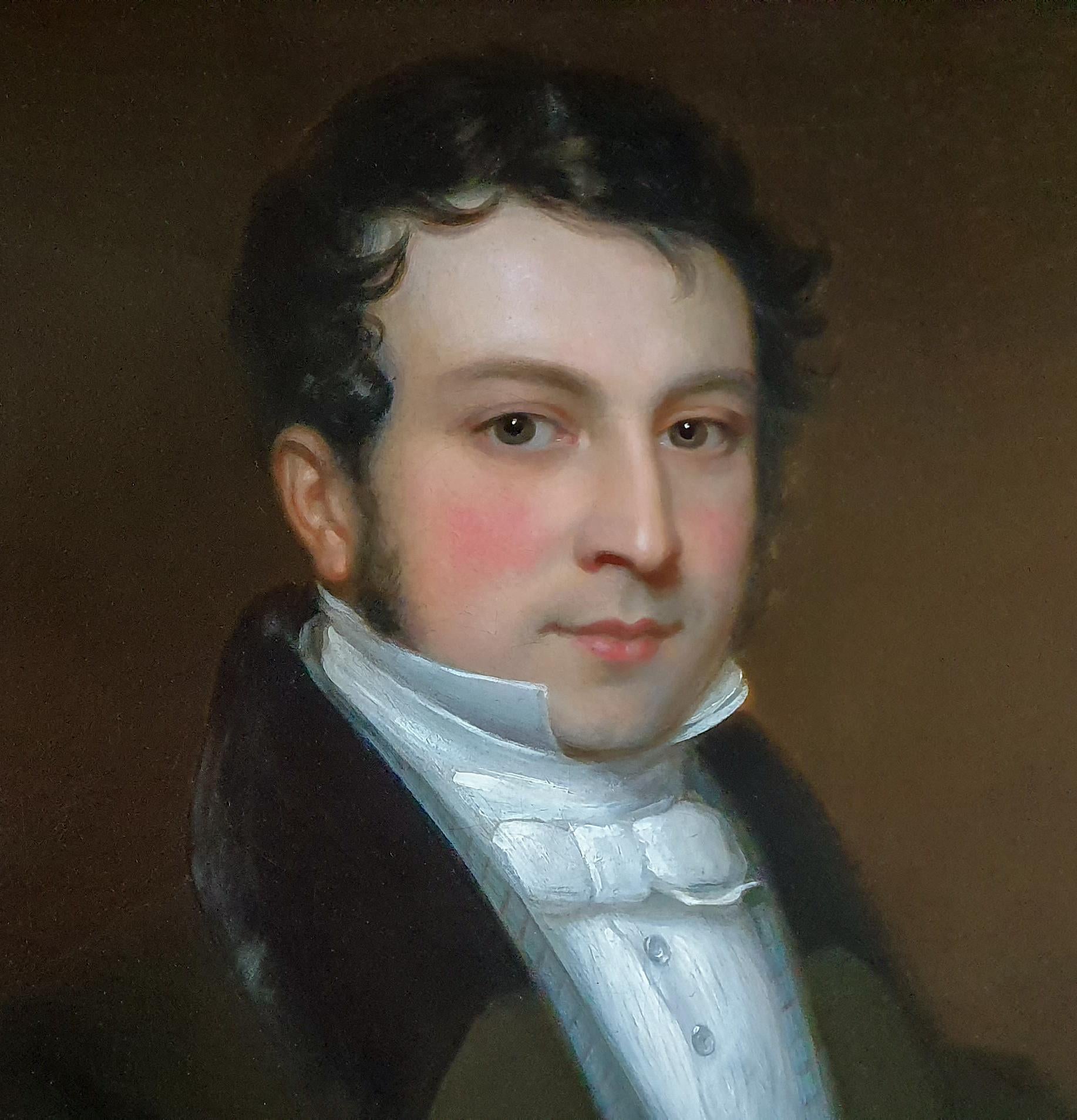 A Pair (2) Portraits Edmund Lloyd (1796-1855) and Catherine Lloyd (1808-1878) 3