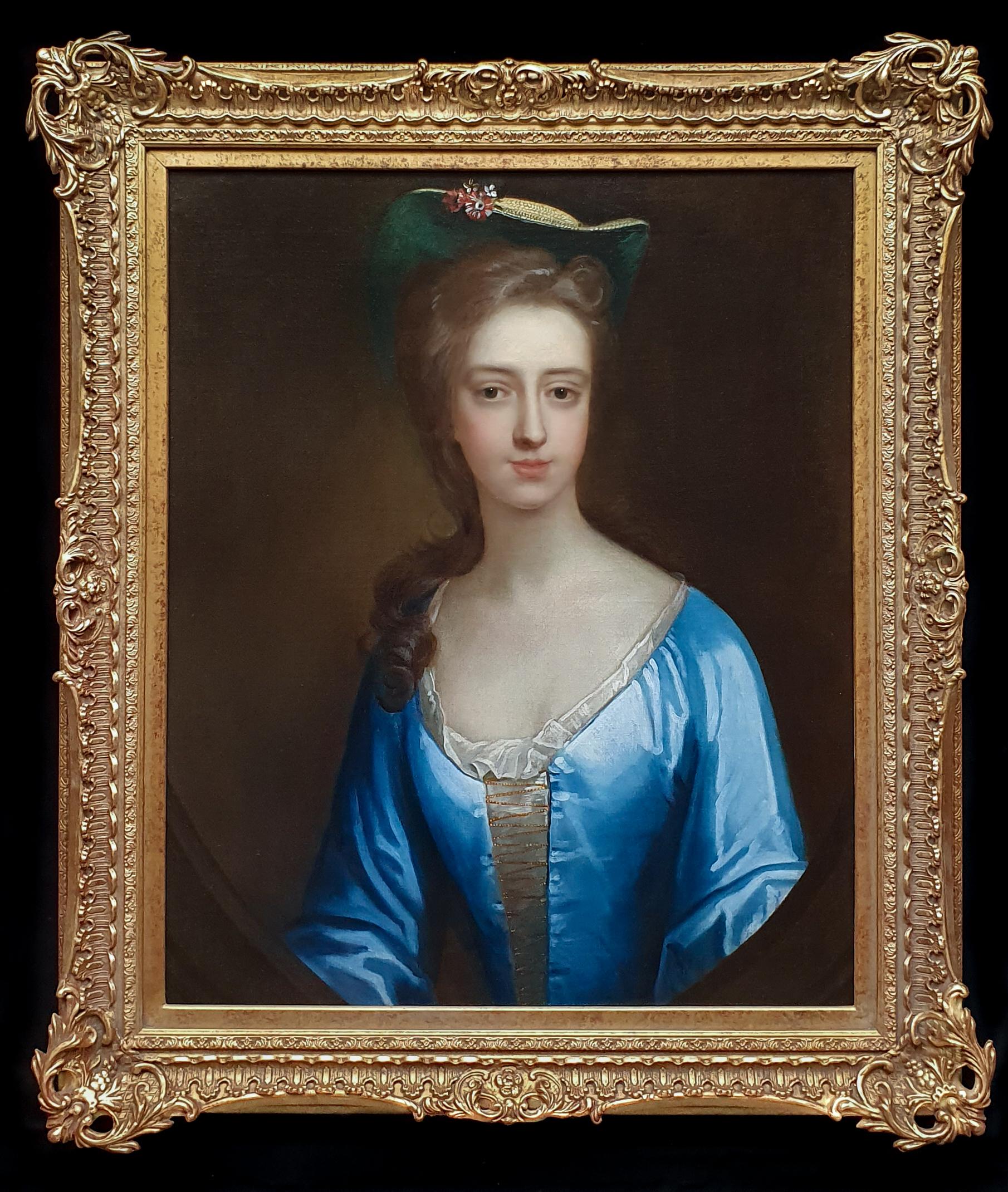 (Circle of) Jonathan Richardson Portrait Painting - Portrait of an Elegant Lady
