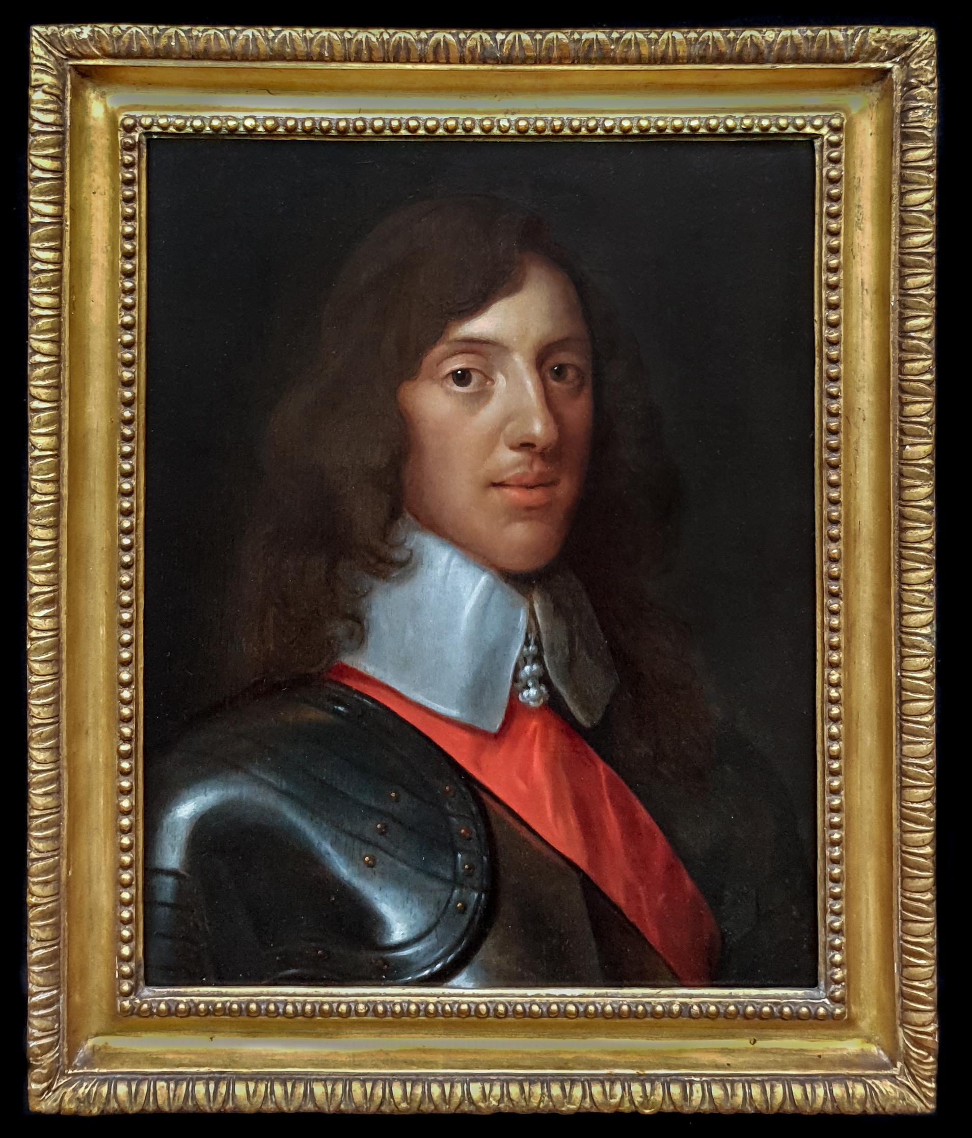 Unknown Portrait Painting - Portrait of Sir Thomas Wharton (c.1615-1684)