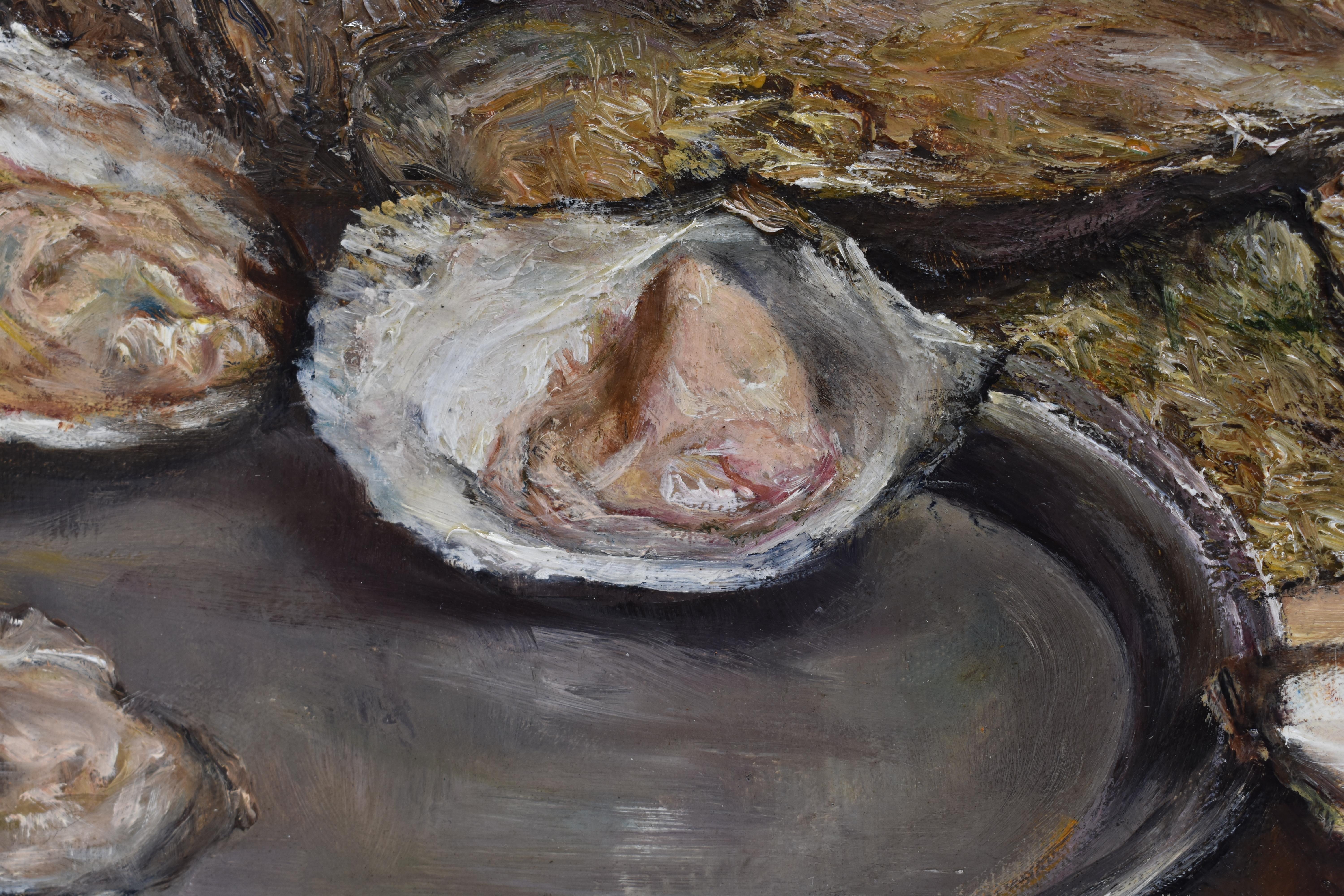 Still Life with Oysters - Classical Art, Painting, Realistic, Dutch Artist 4