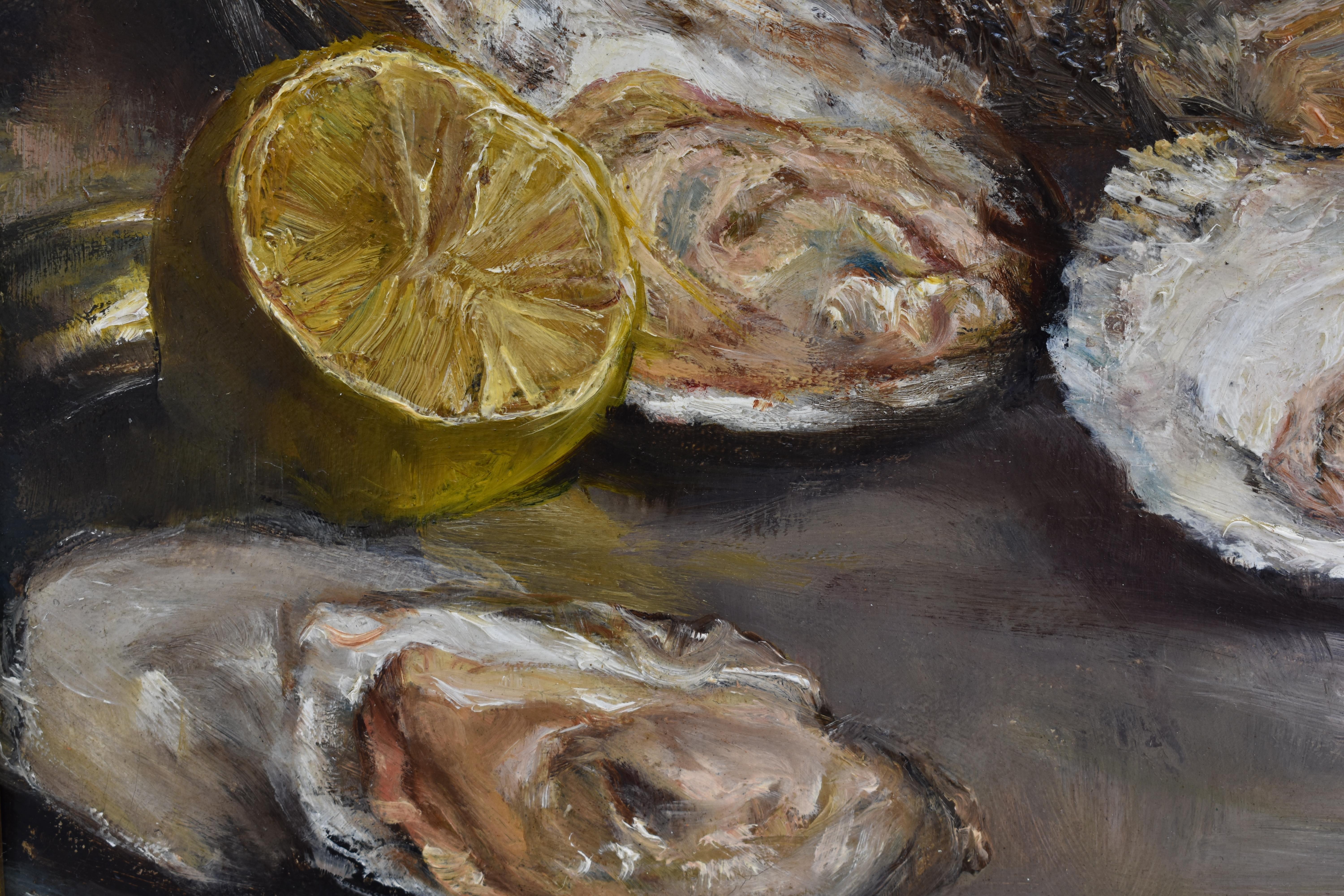 Still Life with Oysters - Classical Art, Painting, Realistic, Dutch Artist 5