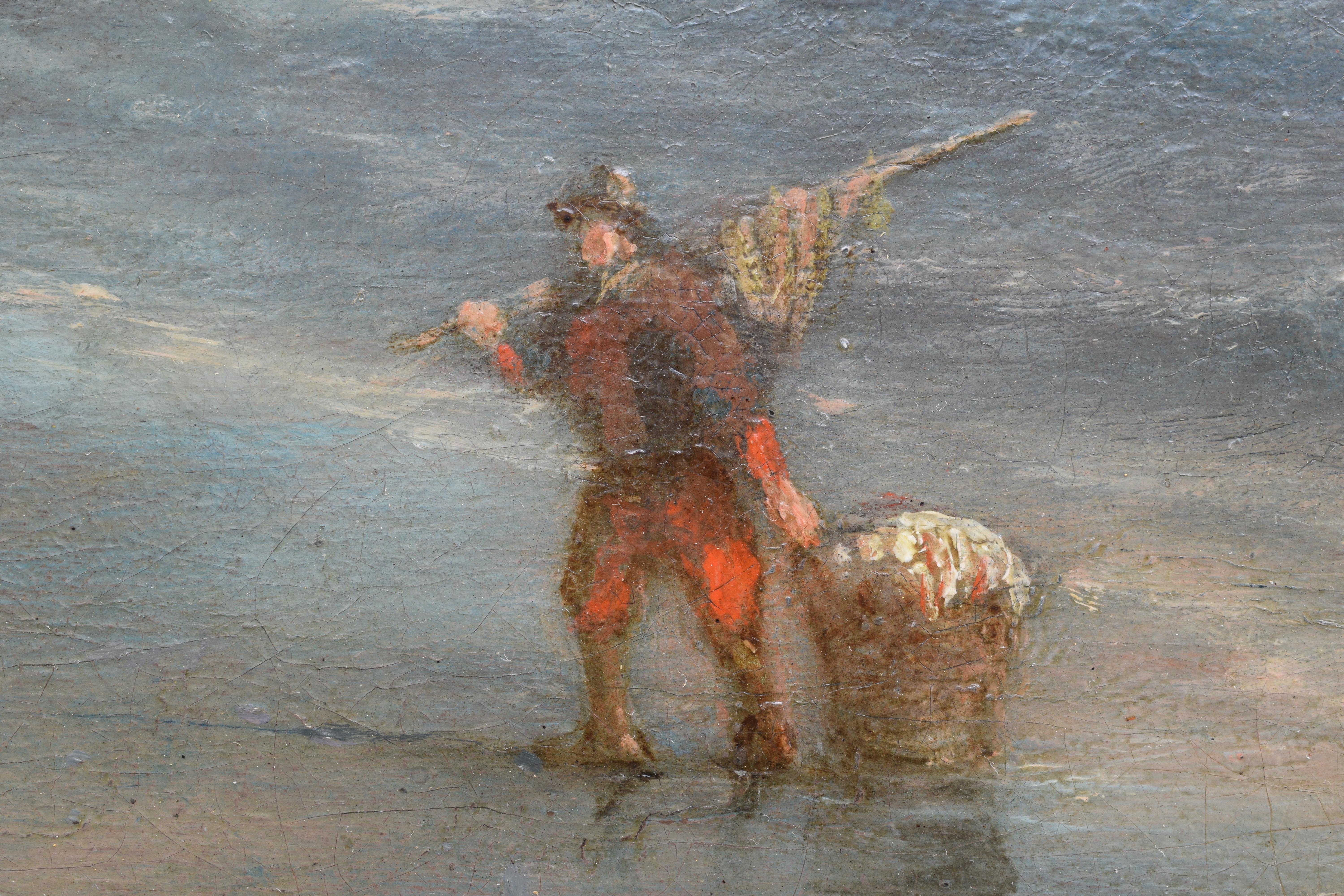 Boote auf dem wilden Meer - Marouflage 4