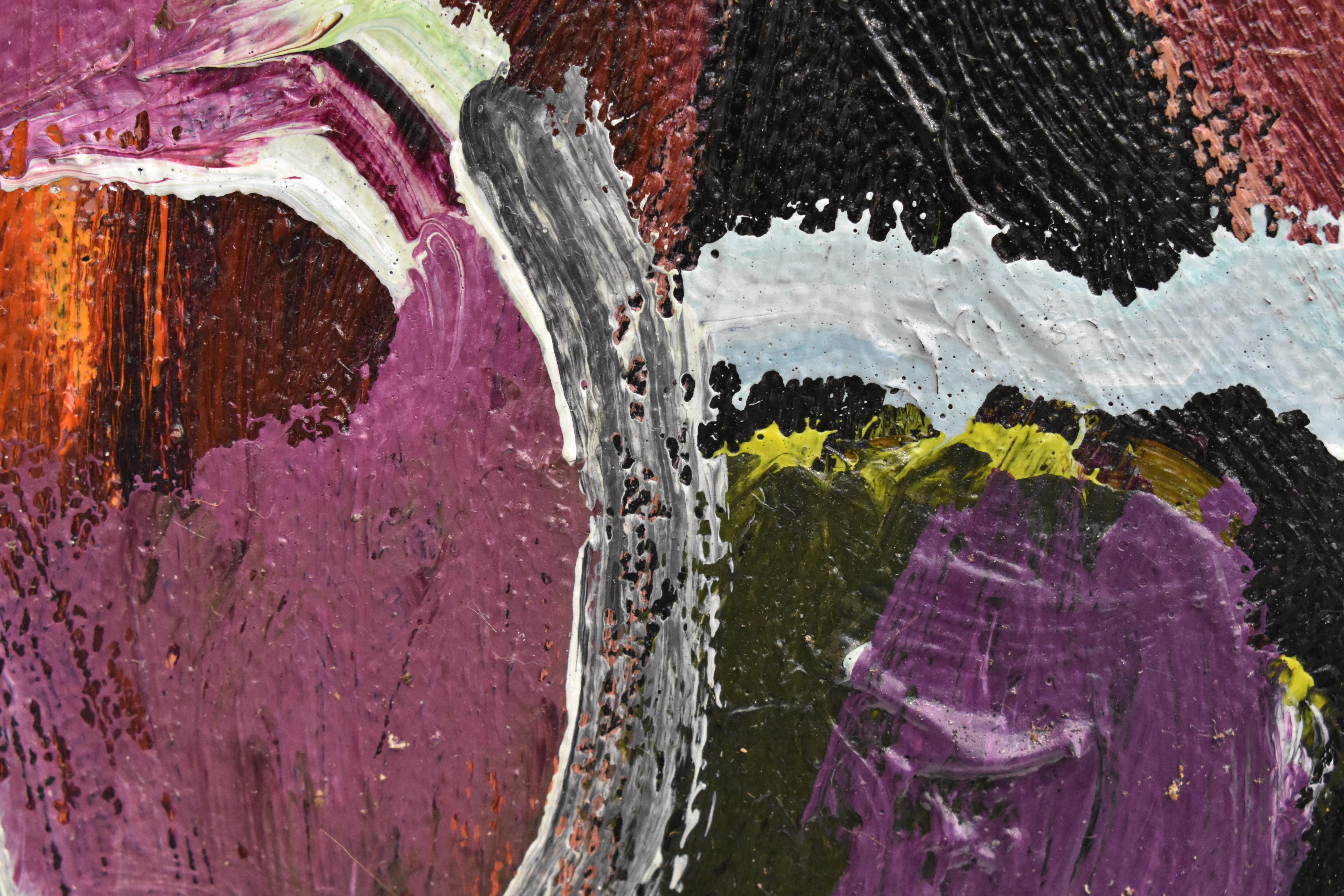 Head - Abstract Expressionism Oil Paint on Canvas Mid 2007 7