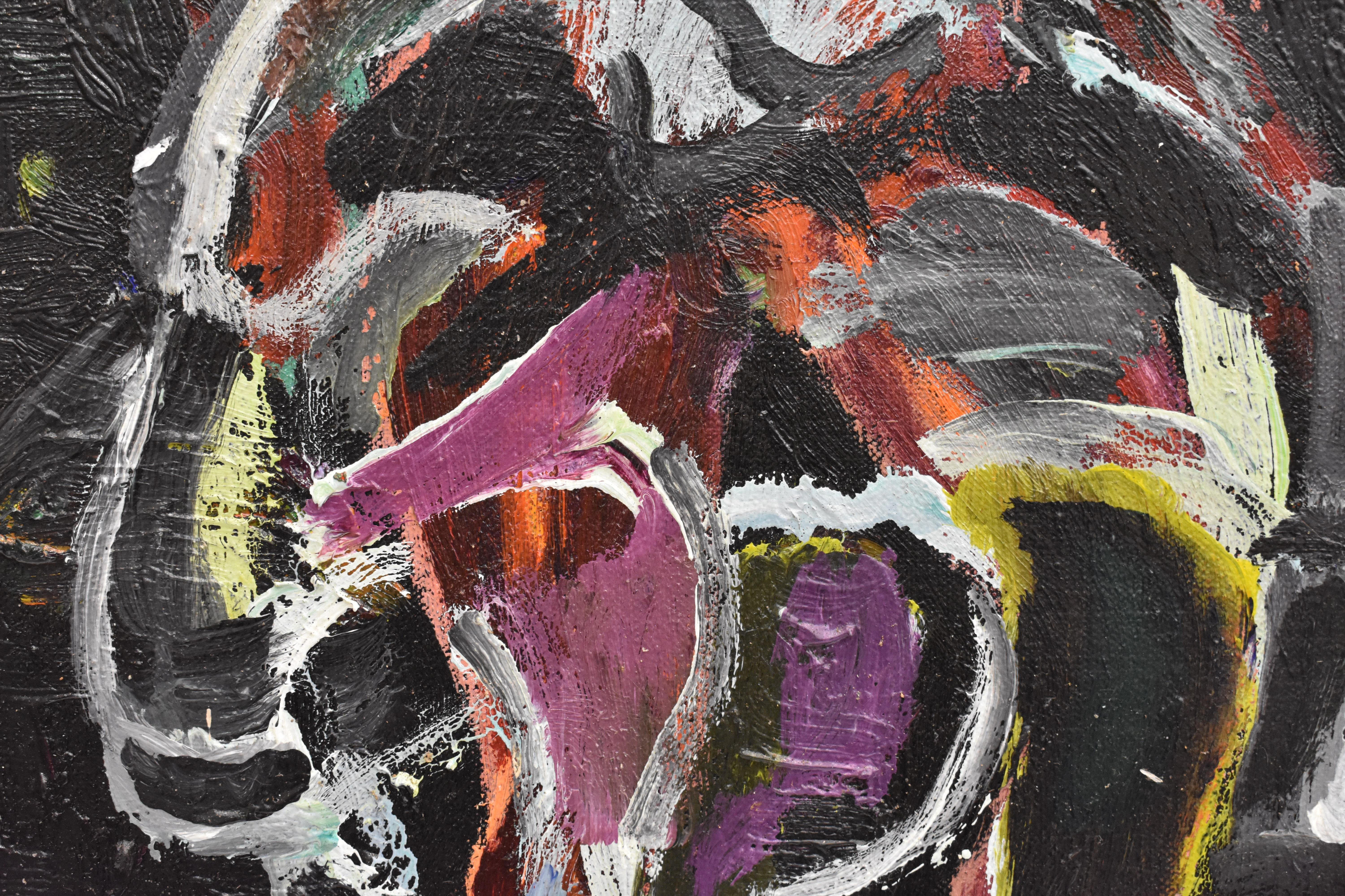 Head - Abstract Expressionism Oil Paint on Canvas Mid 2007 1
