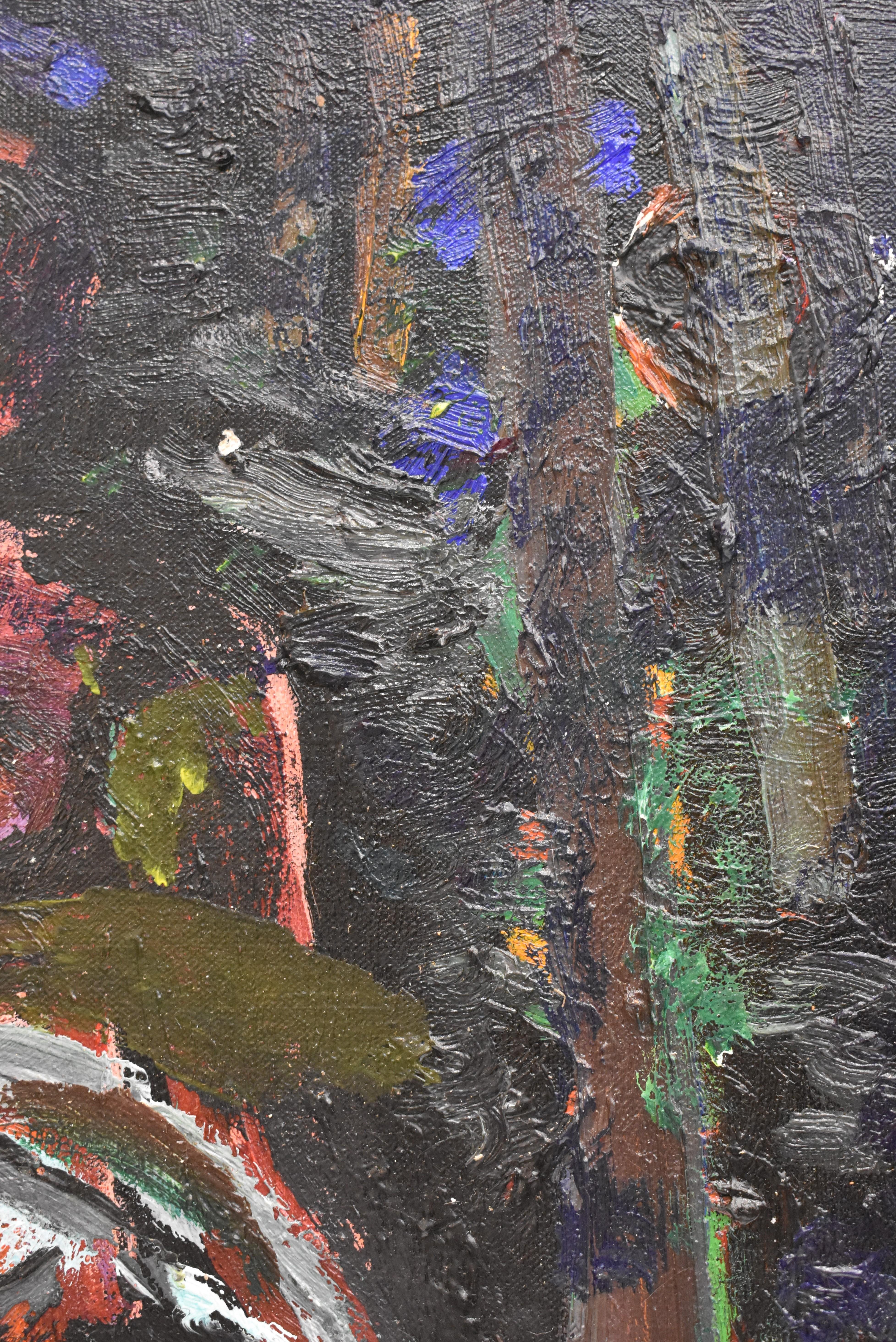 Head - Abstract Expressionism Oil Paint on Canvas Mid 2007 3