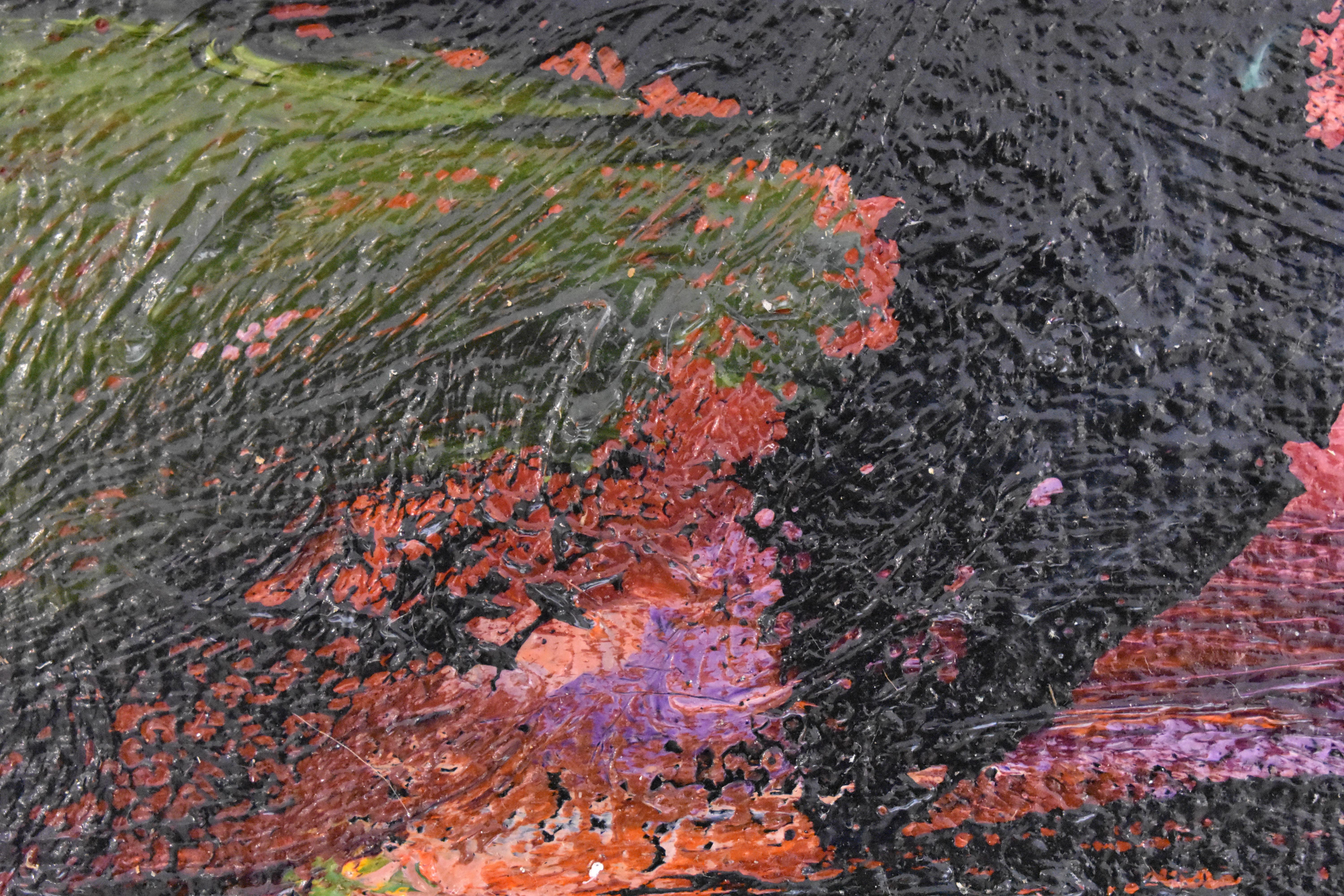 Head - Abstract Expressionism Oil Paint on Canvas Mid 2007 9