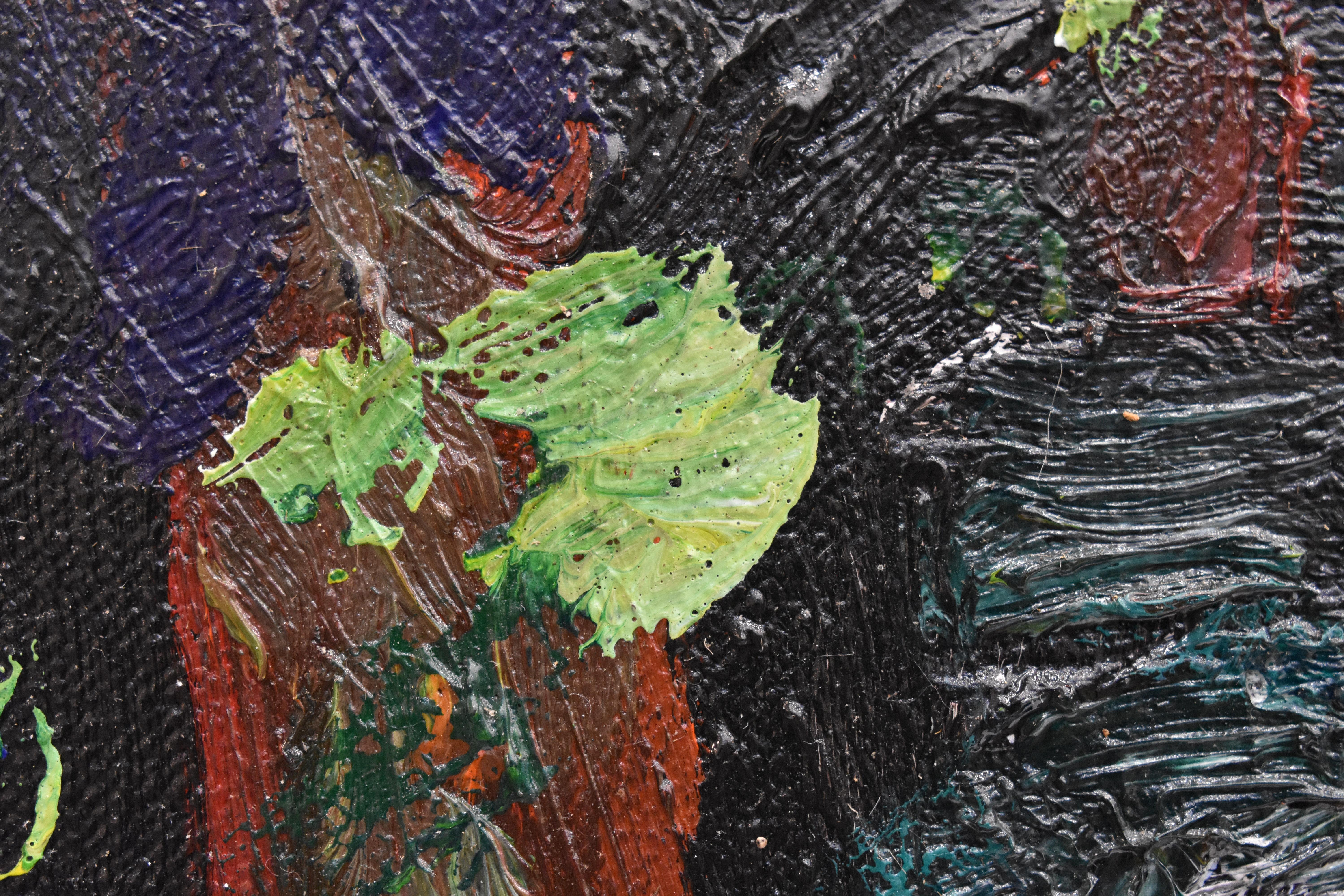Head - Abstract Expressionism Oil Paint on Canvas Mid 2007 10