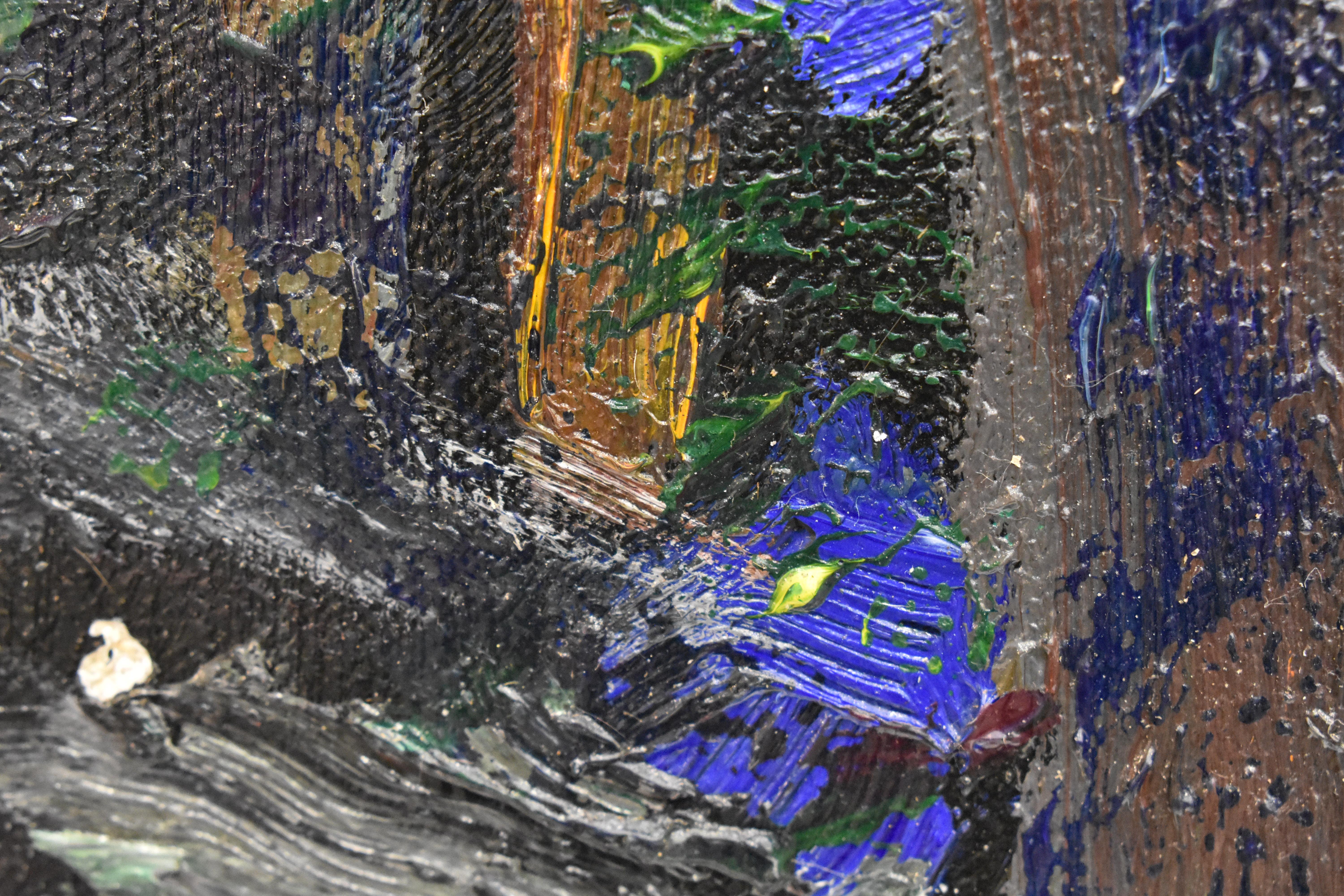 Head - Abstract Expressionism Oil Paint on Canvas Mid 2007 12