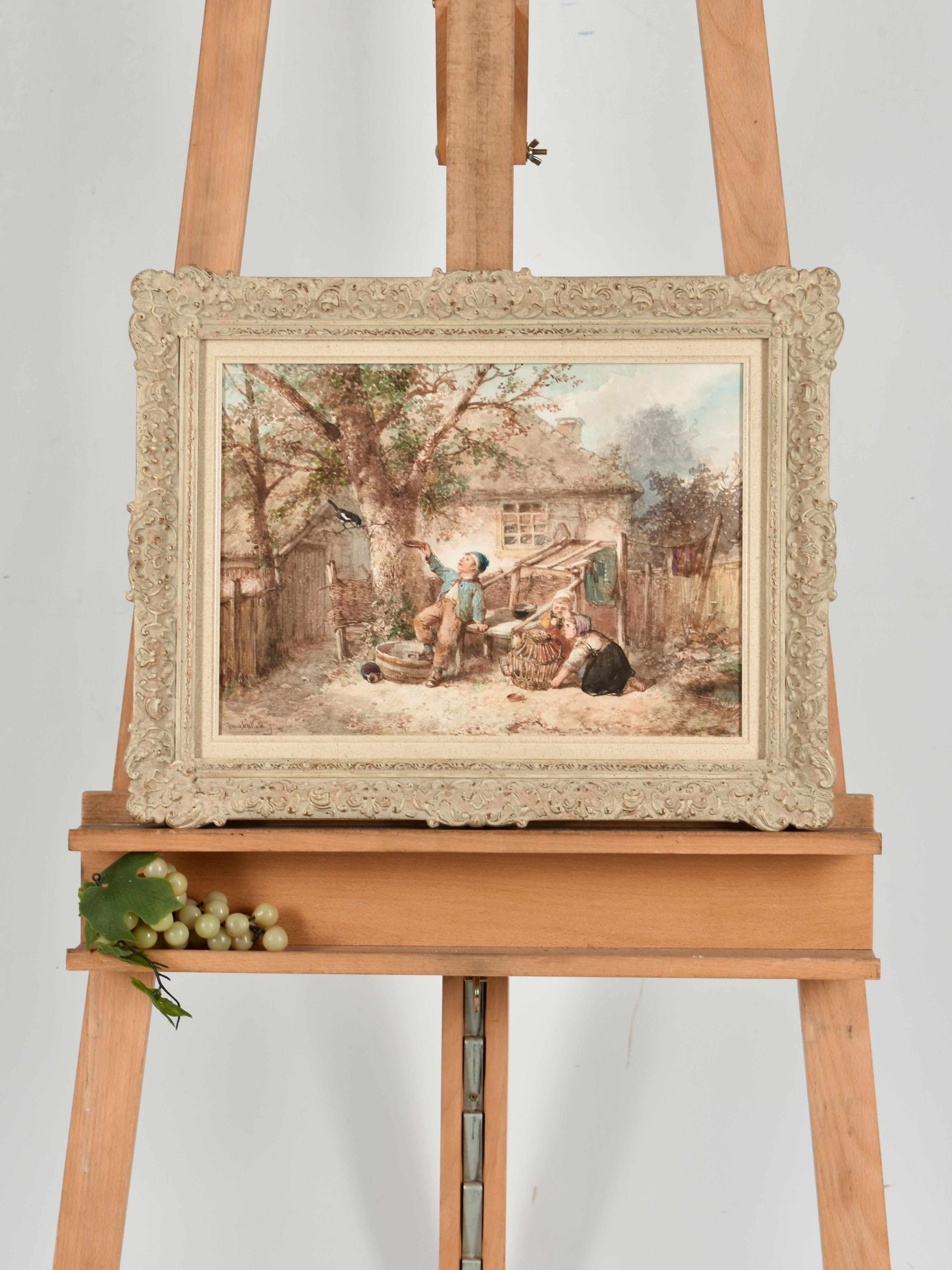 The magpi – Johan Mari Henri ten Kate – Niederländisch – Romantisch – Europa – Kunst im Angebot 5