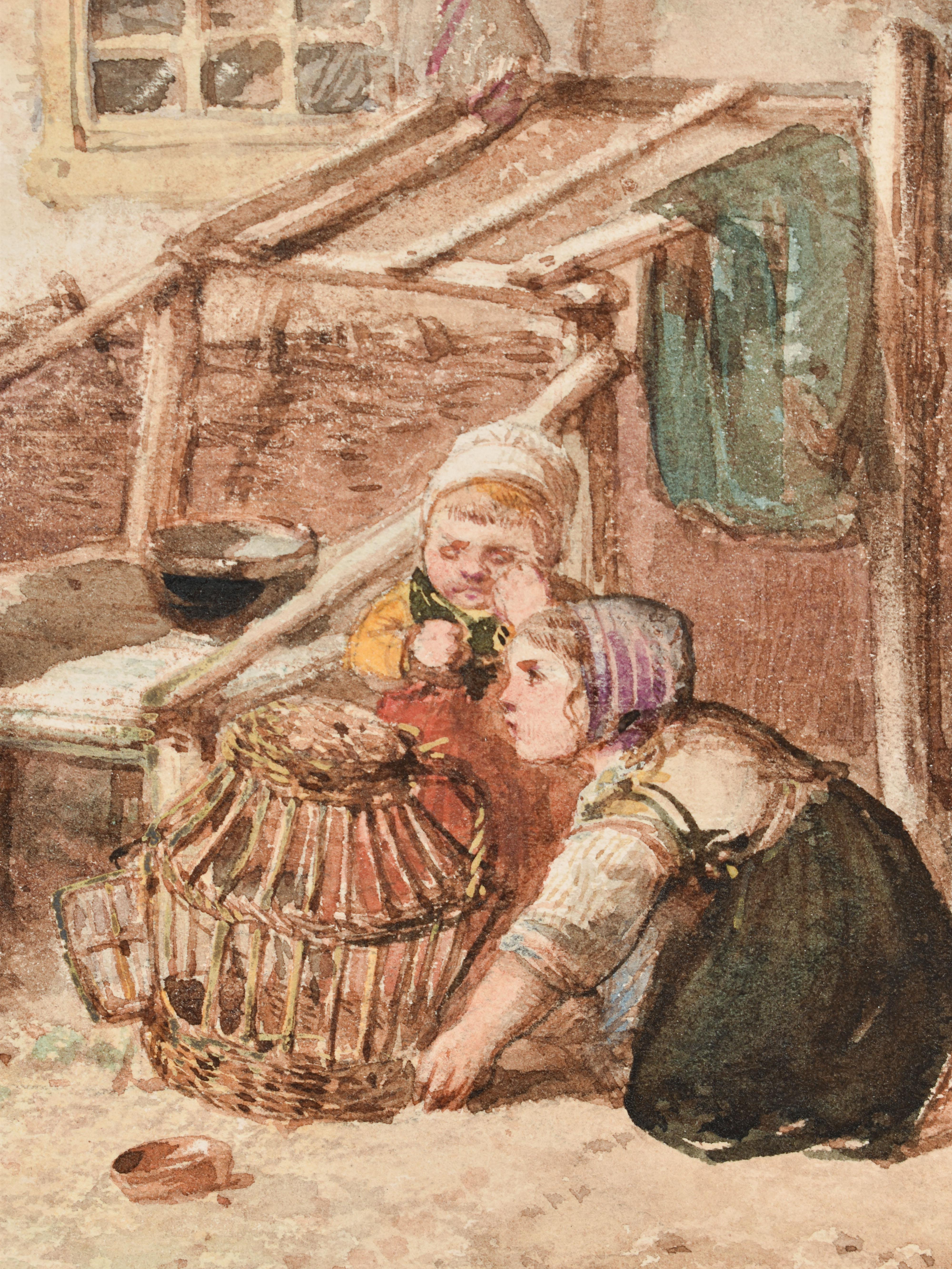 The magpi – Johan Mari Henri ten Kate – Niederländisch – Romantisch – Europa – Kunst im Angebot 2