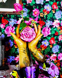 Pink Rose, Photography, Flora, Feminist Art, Figurative, Framed, Signed