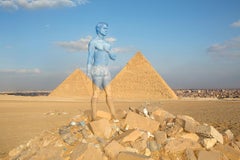 Lost In Wonder: Pyramids of Giza, Body Painting, Performance Art, Photography