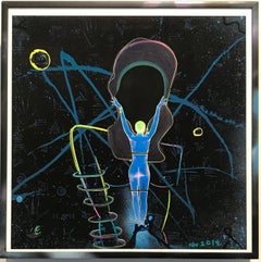 2am Odyssey, Figurative Art, Customized Framed Limited Edition Print, Signed