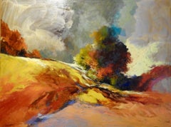 "Close of Day" Expressionist Horizon Landscape