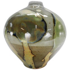 Signed Sinclair Ashley Hand Thrown Terracotta Vase