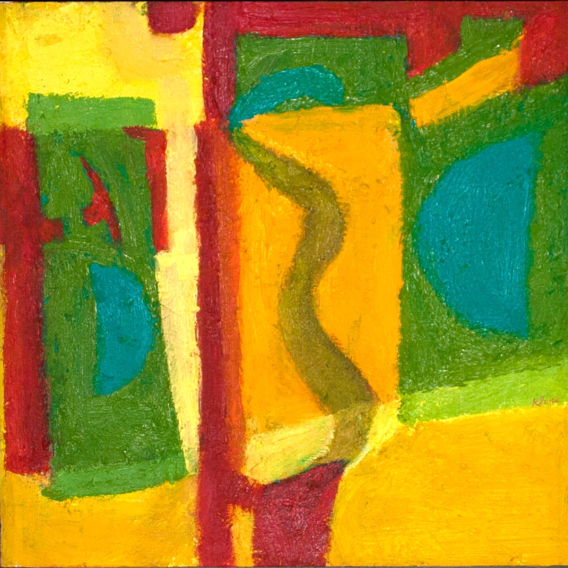Paul Kline Abstract Painting - Midnight Jazz