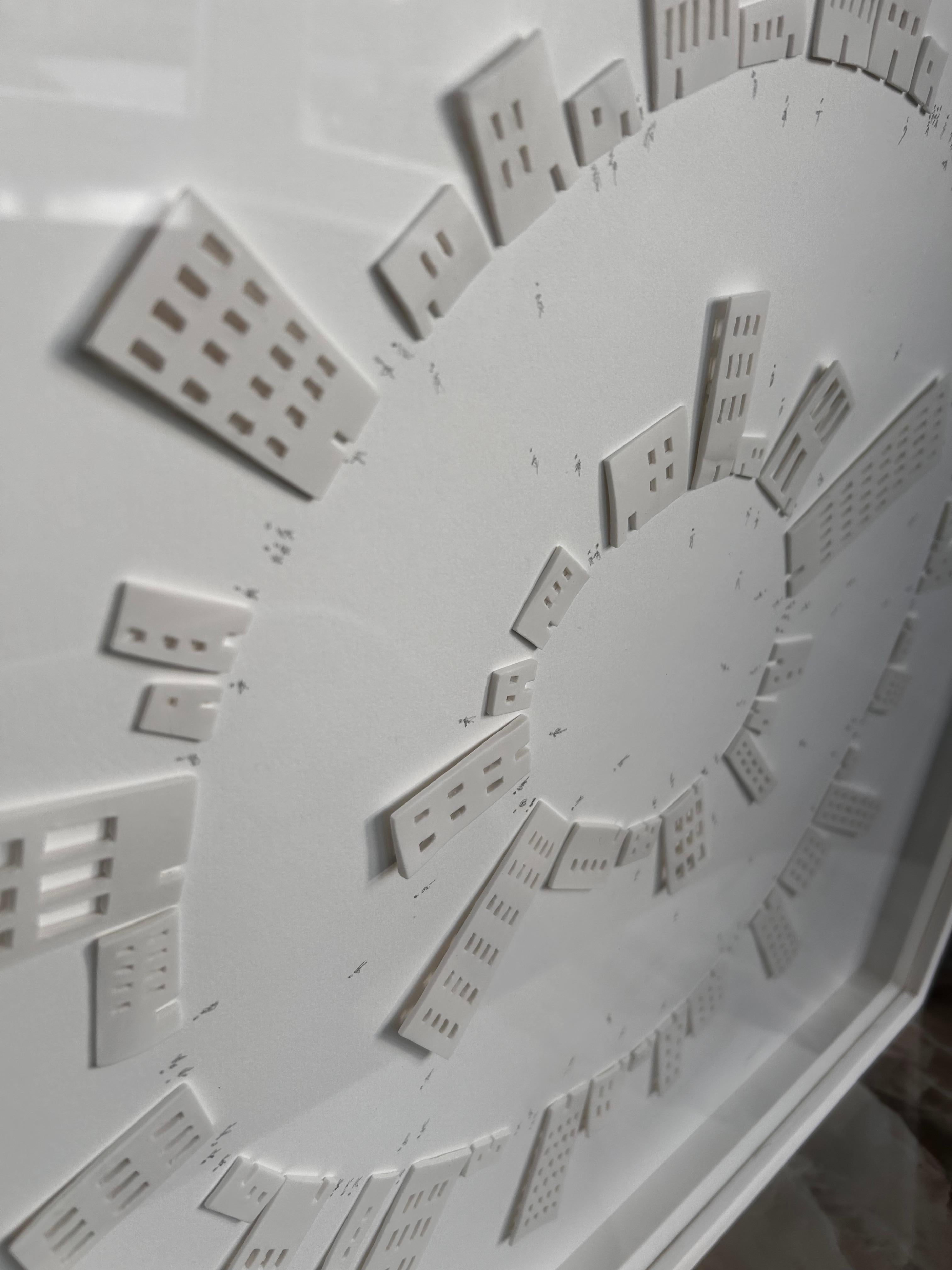 City Living, Petr Weigl, contemporain, artisanat, os-chine, architecture en vente 2