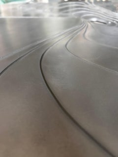 Aluminium Contour Plateau, Petr Weigl, contemporary, Topography, natural, land