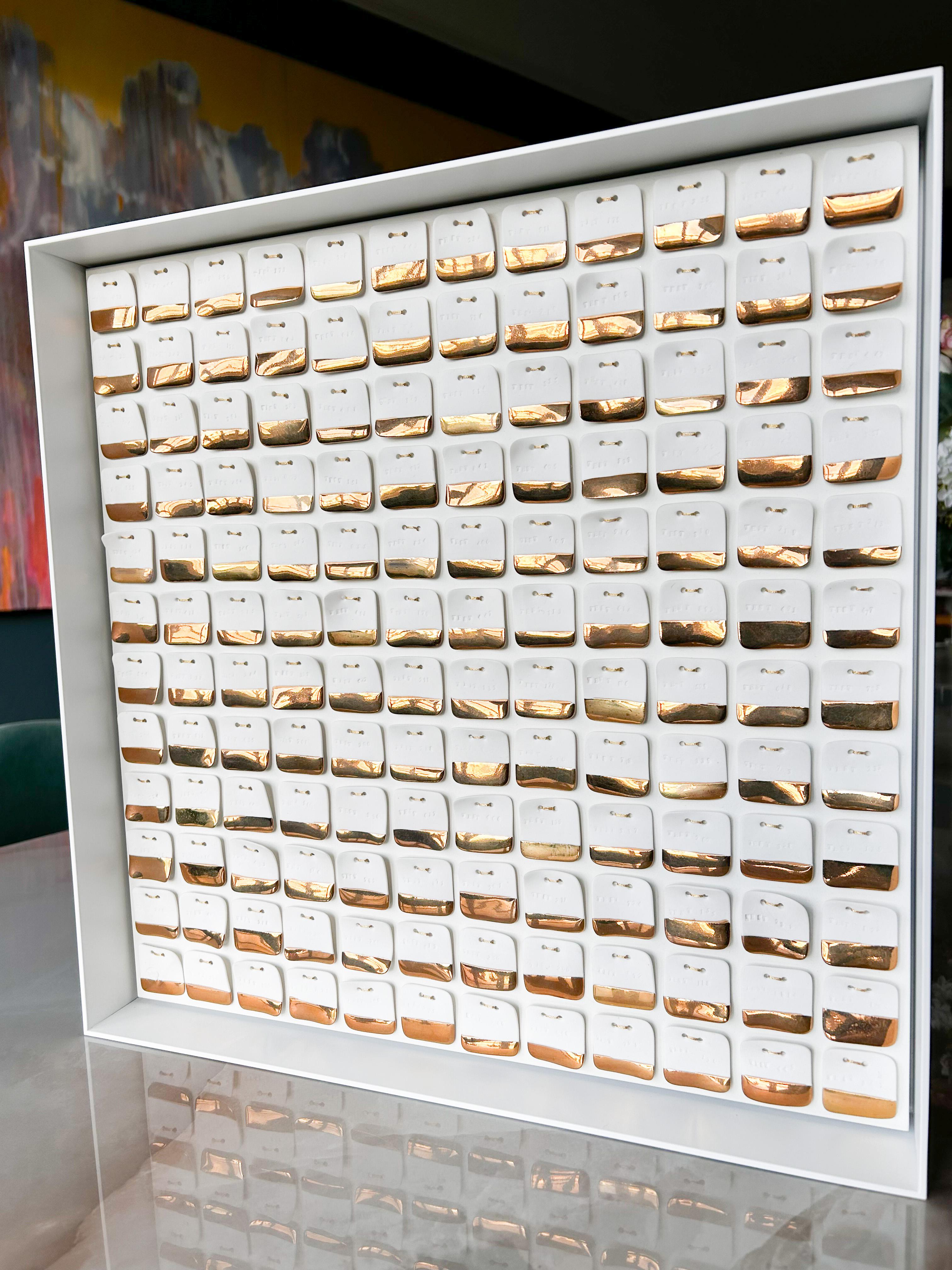 Humanity, Petr Weigl, contemporary, bone china, gold lustre, unique, similarity For Sale 4