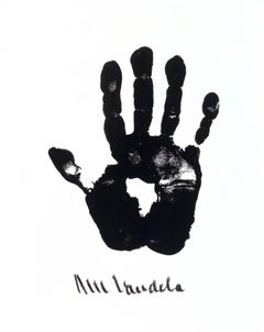Hand of Africa - Mandela, Former South African President, Signed Artwork, Hand