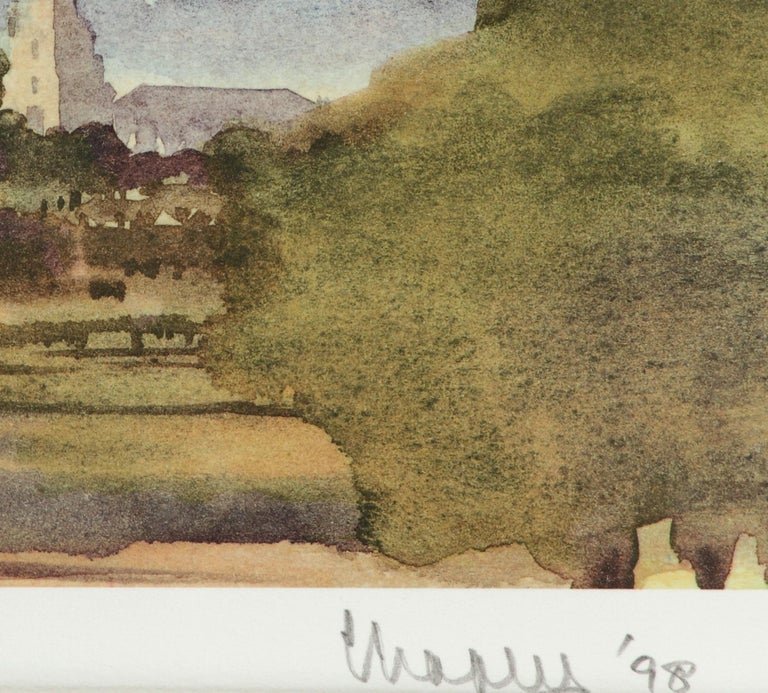 Tetbury Church by HRH Prince Charles, The Prince of Wales -  Hand Signed Limited Edition Lithograph. 

Belgravia Gallery has been honoured to be associated with the artworks of HRH The Prince of Wales for over 25 years. Anna Hunter, gallery owner,