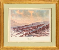Glengairn, Aberdeenshire - Signed Lithograph, Royal Art, Scotland, British