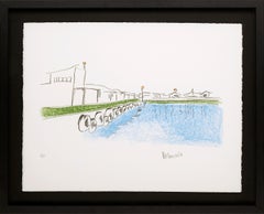 The Harbour - Mandela, Former South African President, Signed Art, Robben Island