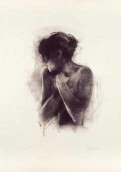 Antonia - Limited Edition, Figurative, Contemporary, semi-nude, female, feminine