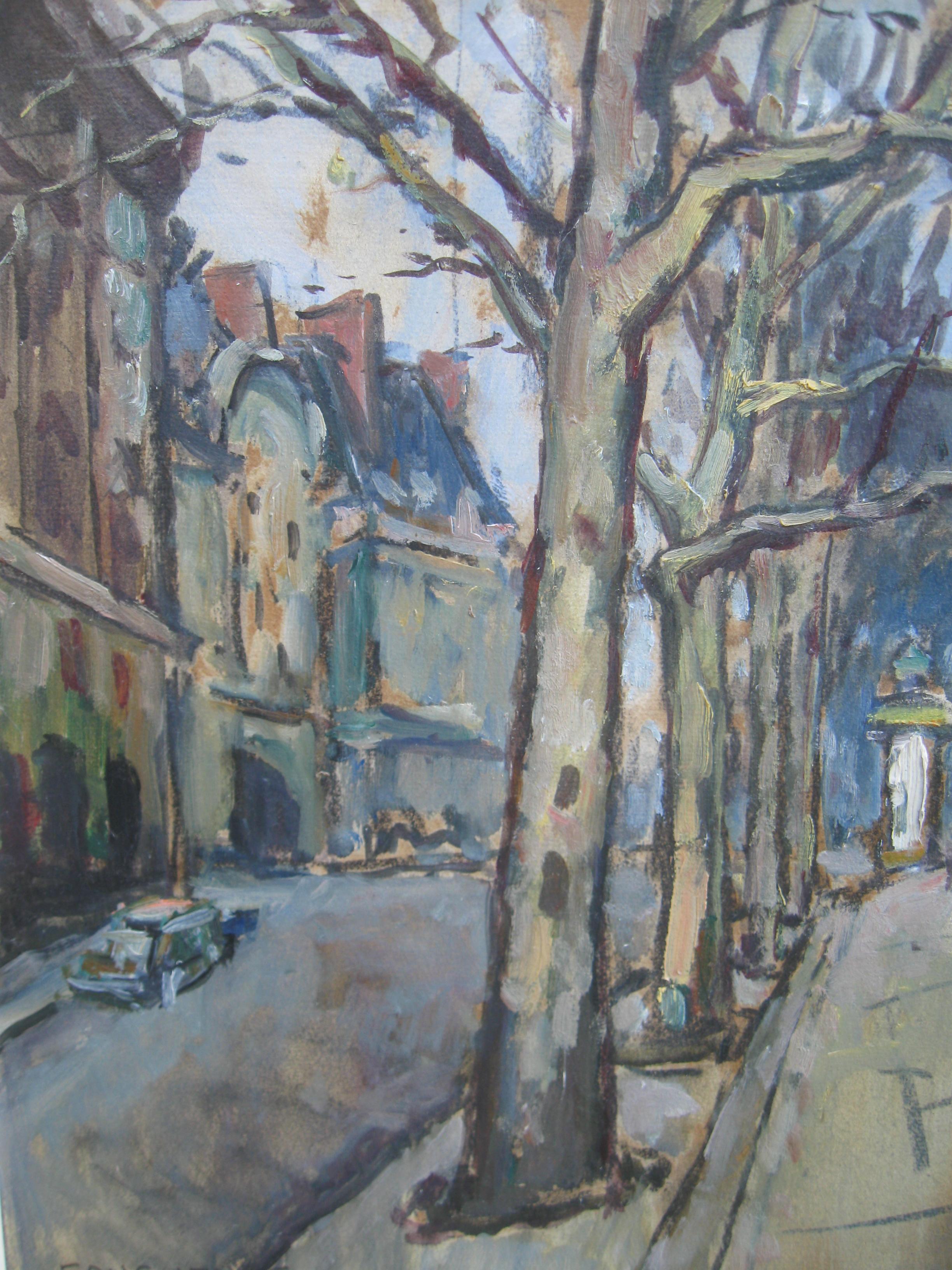 maurice who painted parisian street scenes