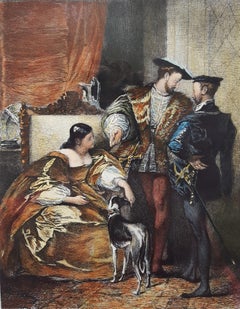 Francis the First and the Duchess of Étampes