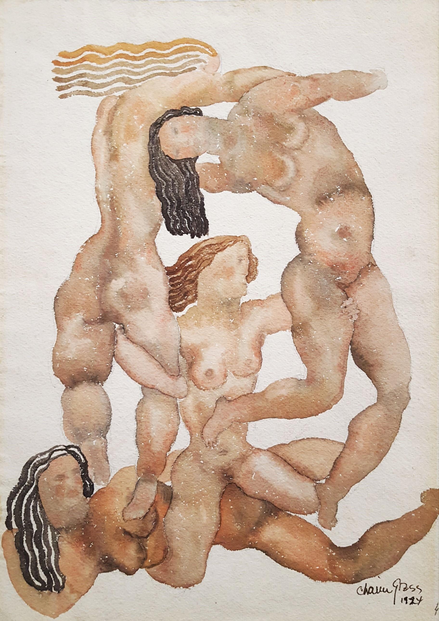 Nudes - Art by Chaim Gross
