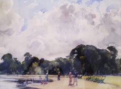 Landscape Drawings and Watercolors