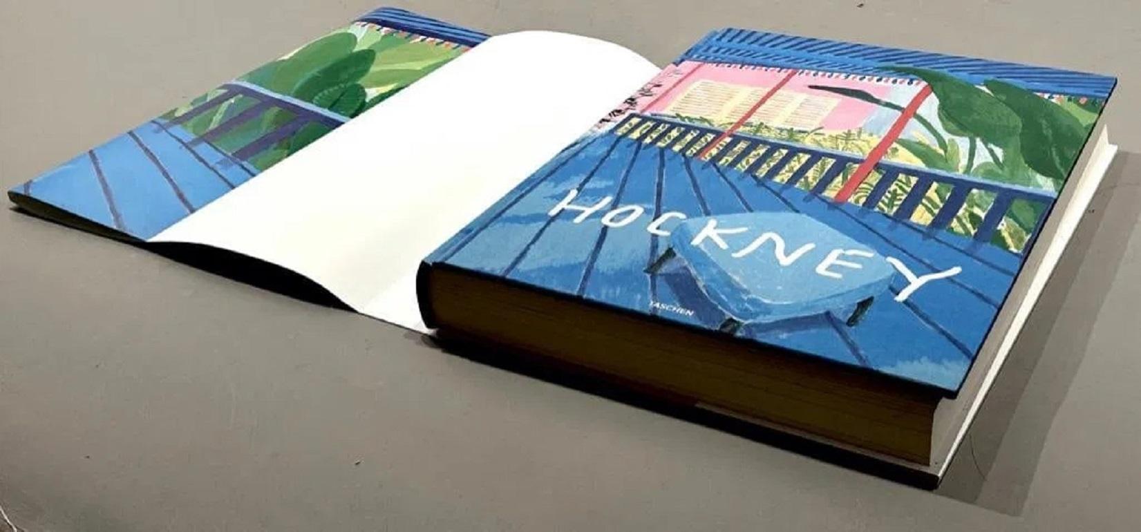 A Bigger Book /// David Hockney Huge Art Book with Stand Contemporary British 3