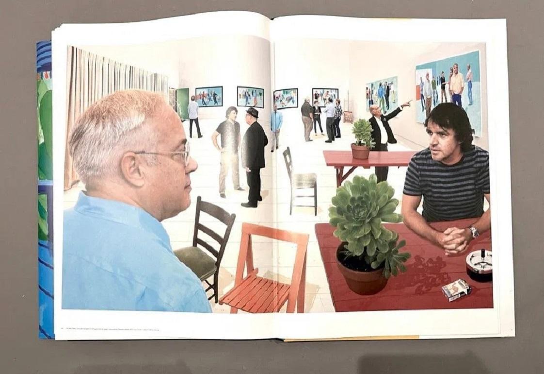 A Bigger Book /// David Hockney Huge Art Book with Stand Contemporary British 10