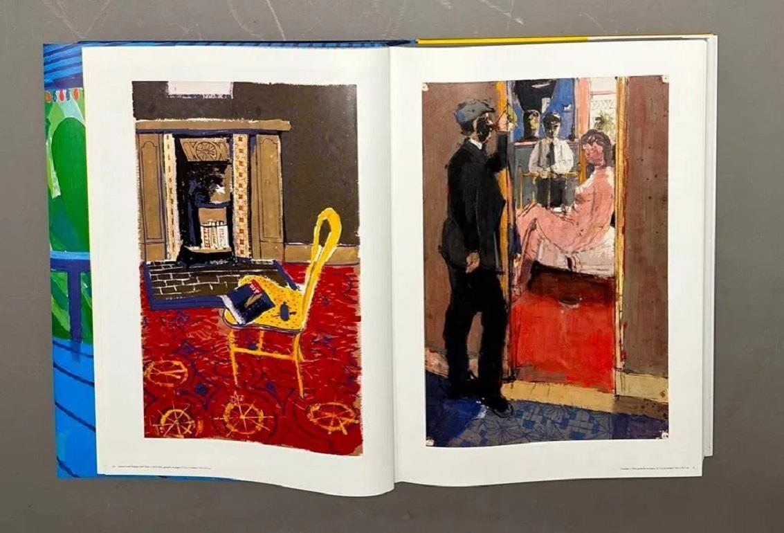 A Bigger Book /// David Hockney Huge Art Book with Stand Contemporary British 11