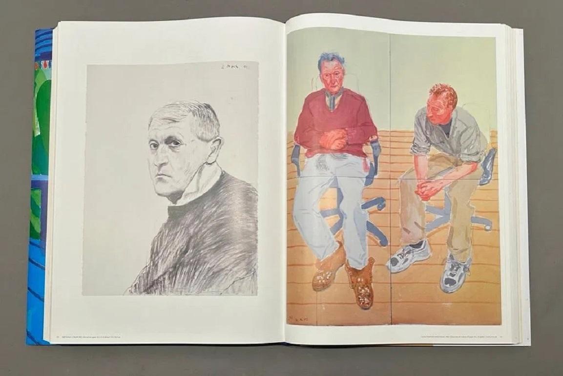 A Bigger Book /// David Hockney Huge Art Book with Stand Contemporary British 12