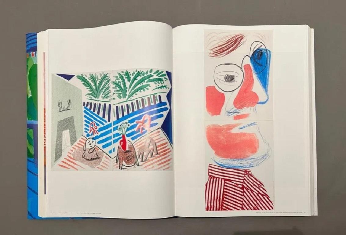 A Bigger Book /// David Hockney Huge Art Book with Stand Contemporary British 14