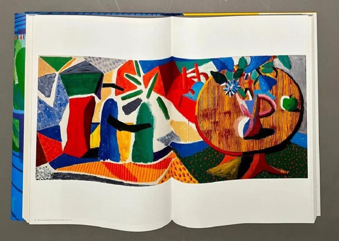 A Bigger Book /// David Hockney Huge Art Book with Stand Contemporary British 15