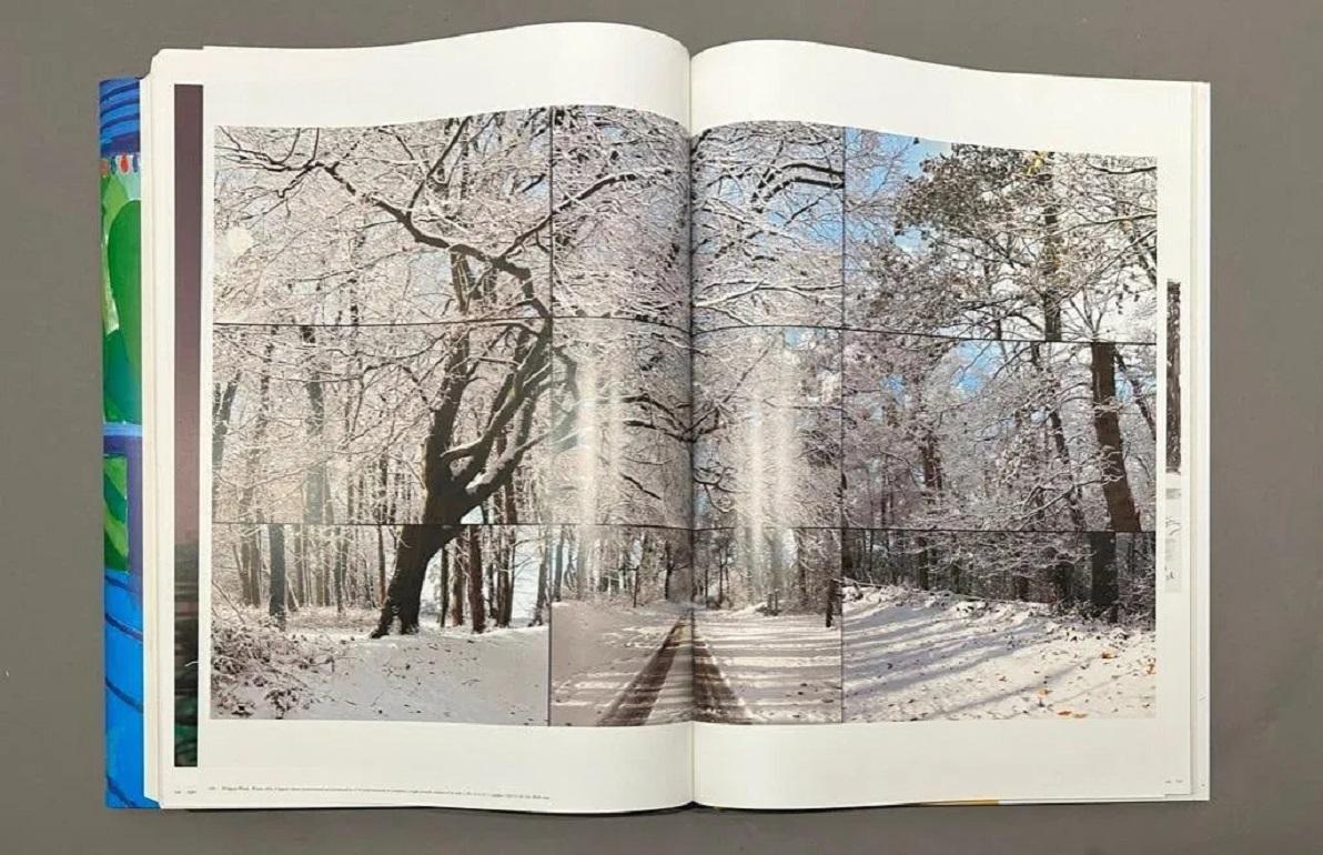 A Bigger Book /// David Hockney Huge Art Book with Stand Contemporary British 16