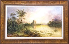 Sunset over Fort Matanzas, St. Augustine, FL /// Florida Landscape Hudson River