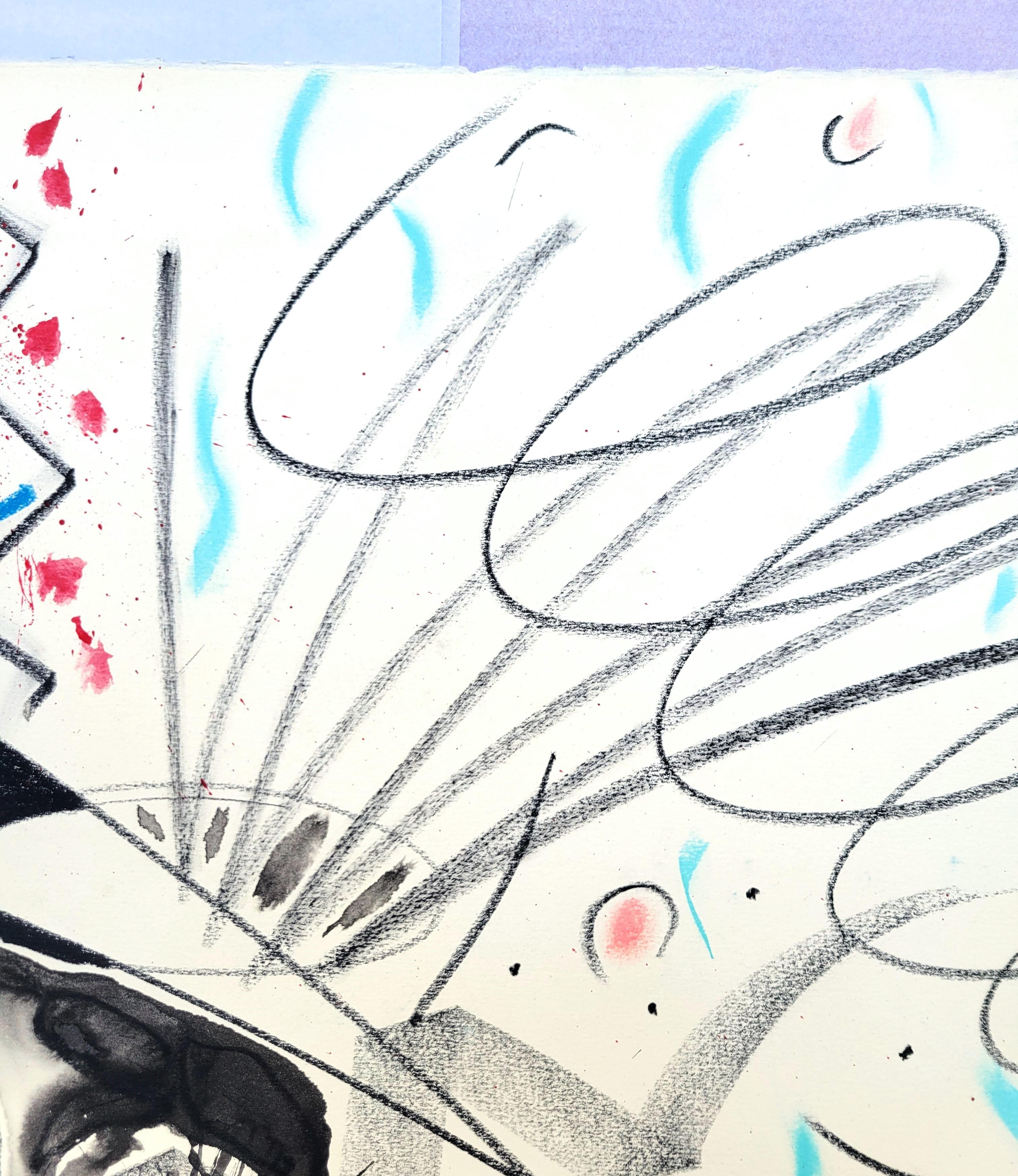 Ohne Titel /// Contemporary Abstract Geometric Pop Art Rolling Stones Pastel Art im Angebot 5