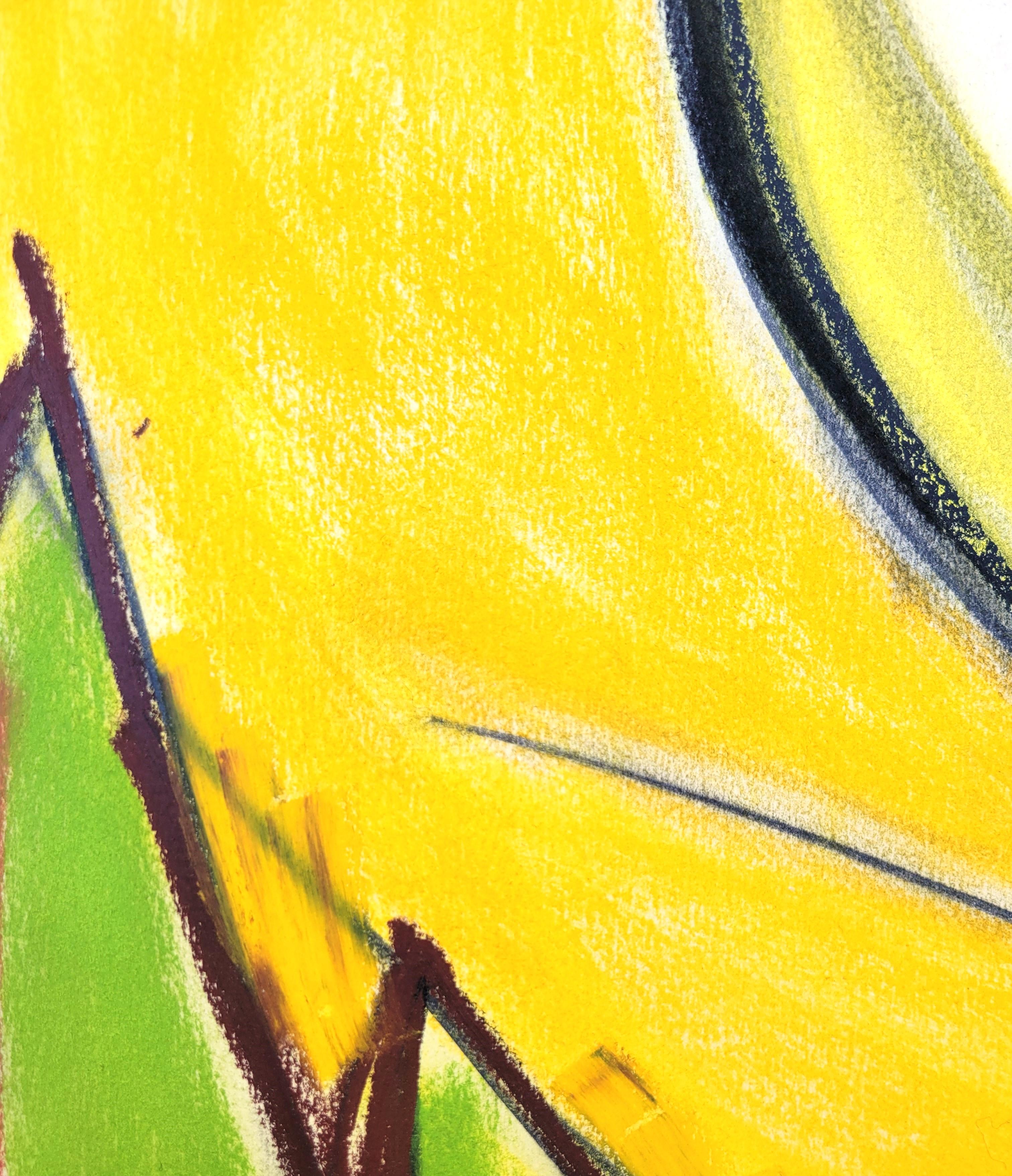 Banane /// Contemporary Abstract Pop Art Drawing Fruit Food The Rolling Stones en vente 8