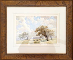 Ein windiger Tag ... Blackstone Edge /// British English Antique Watercolor Landscape