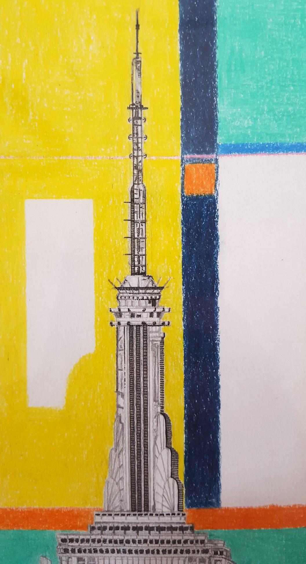 Manhattan (mit Linda Evangelista) /// Zeitgenössisches Street-Pop-Art-Model im Angebot 6